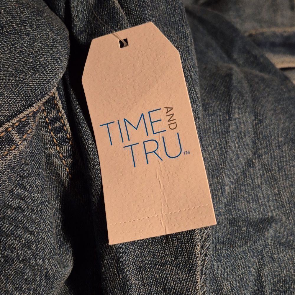 Time And Tru Size 20 Denim Jacket - New - Picture 6 of 8